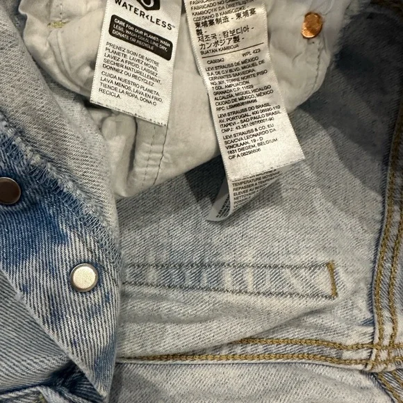 🎉HP🎉Levi's Ribcage Straight Ankle Light Blue Jeans - Picture 5 of 7